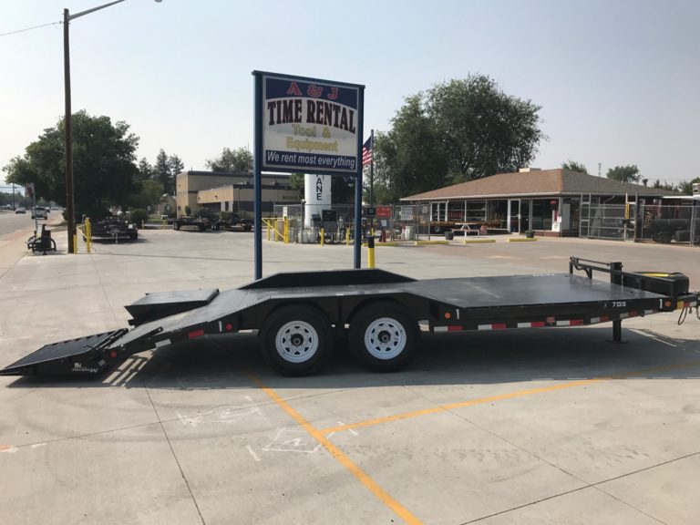 Car Hauler Trailer Rental A & J Time Rentals, Inc.